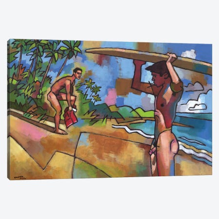 Maui Monday Canvas Print #DSS40} by Douglas Simonson Canvas Print