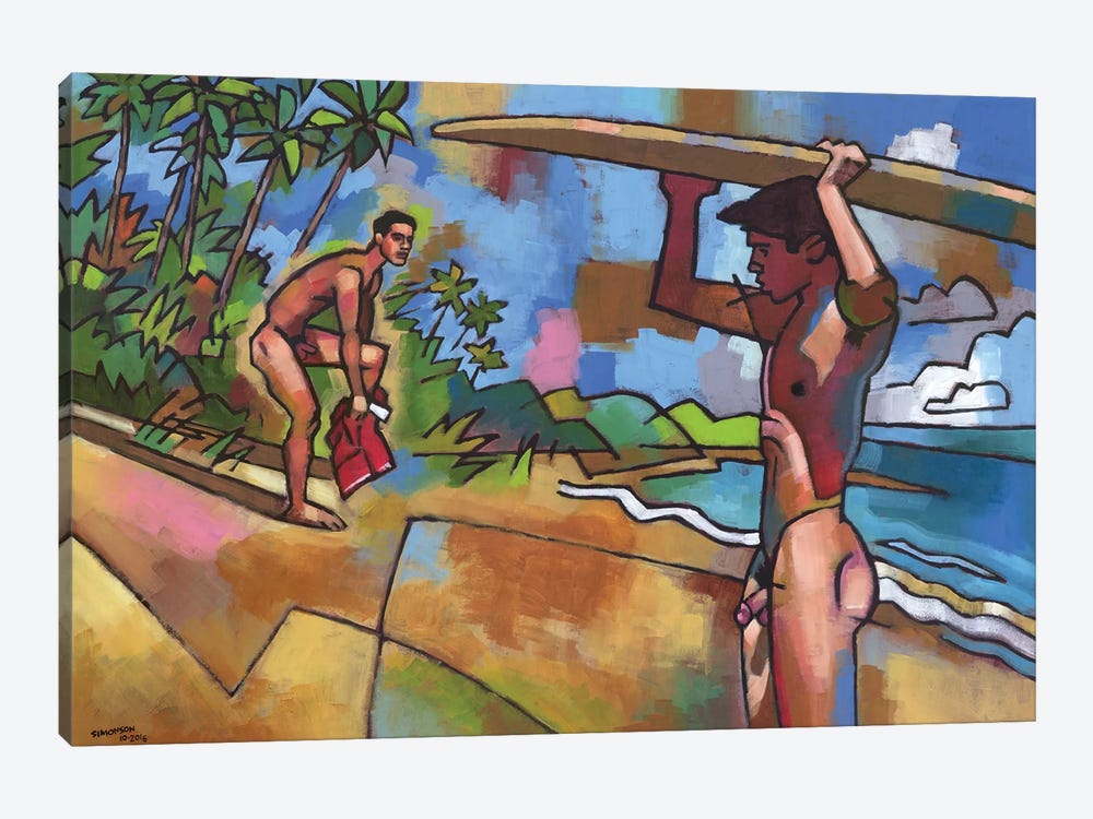 Maui Monday by Douglas Simonson 1-piece Canvas Artwork