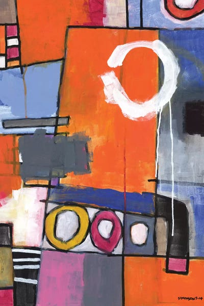 Off The Beaten Track by Douglas Simonson multi panel art