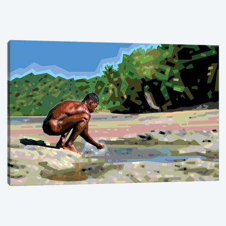 On An Island in Brazil Canvas Print #DSS47} by Douglas Simonson Canvas Artwork