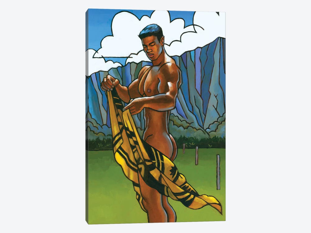 Waimanalo Field II by Douglas Simonson 1-piece Canvas Art