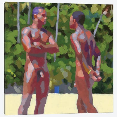 Baianos Desnudos Canvas Print #DSS84} by Douglas Simonson Canvas Art