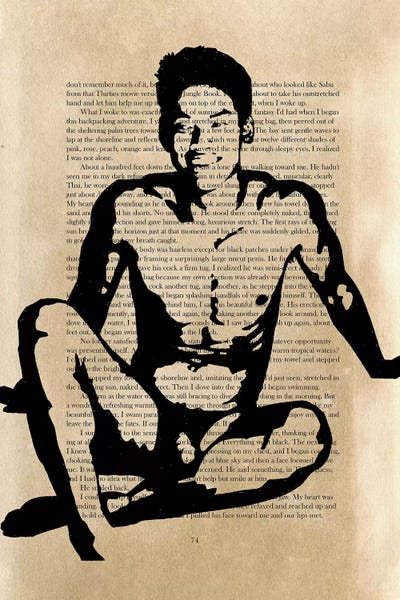 I Realized I Was Not Alone by Douglas Simonson multi panel art