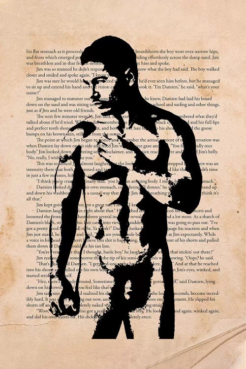 The Boy Looked At Him And Spoke by Douglas Simonson wall art