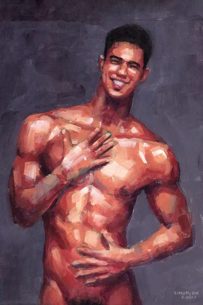 Regular Guy by Douglas Simonson multi panel art