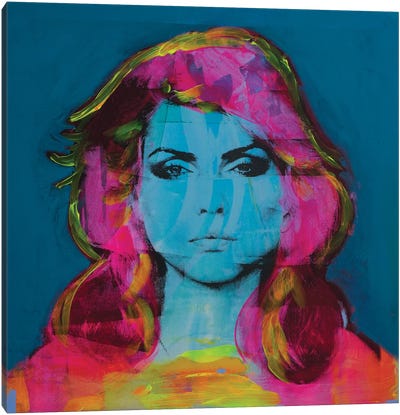 Blondie Debbie Harry Canvas Art Print - Similar to Andy Warhol
