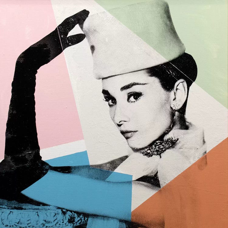 Audrey Hepburn - Geometric