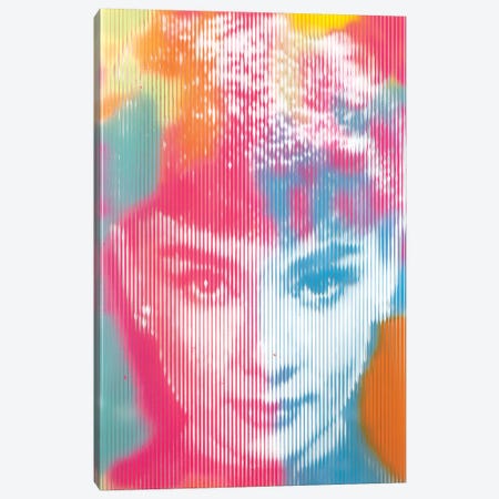 Audrey Hepburn - Multi Canvas Print #DSU12} by Dane Shue Canvas Artwork