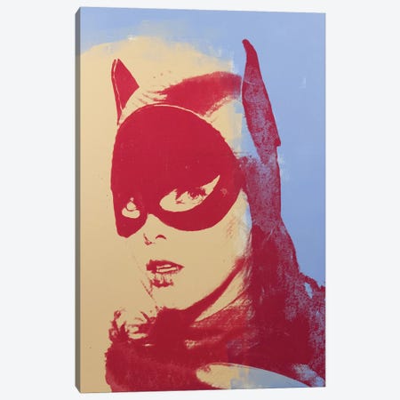 Batgirl, Yvonne Craig Canvas Print #DSU27} by Dane Shue Canvas Wall Art