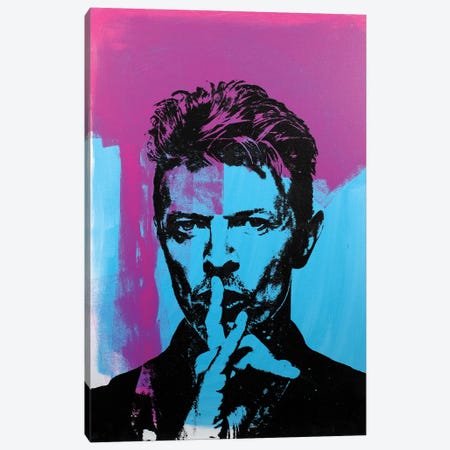 Bowie Canvas Print #DSU31} by Dane Shue Canvas Artwork
