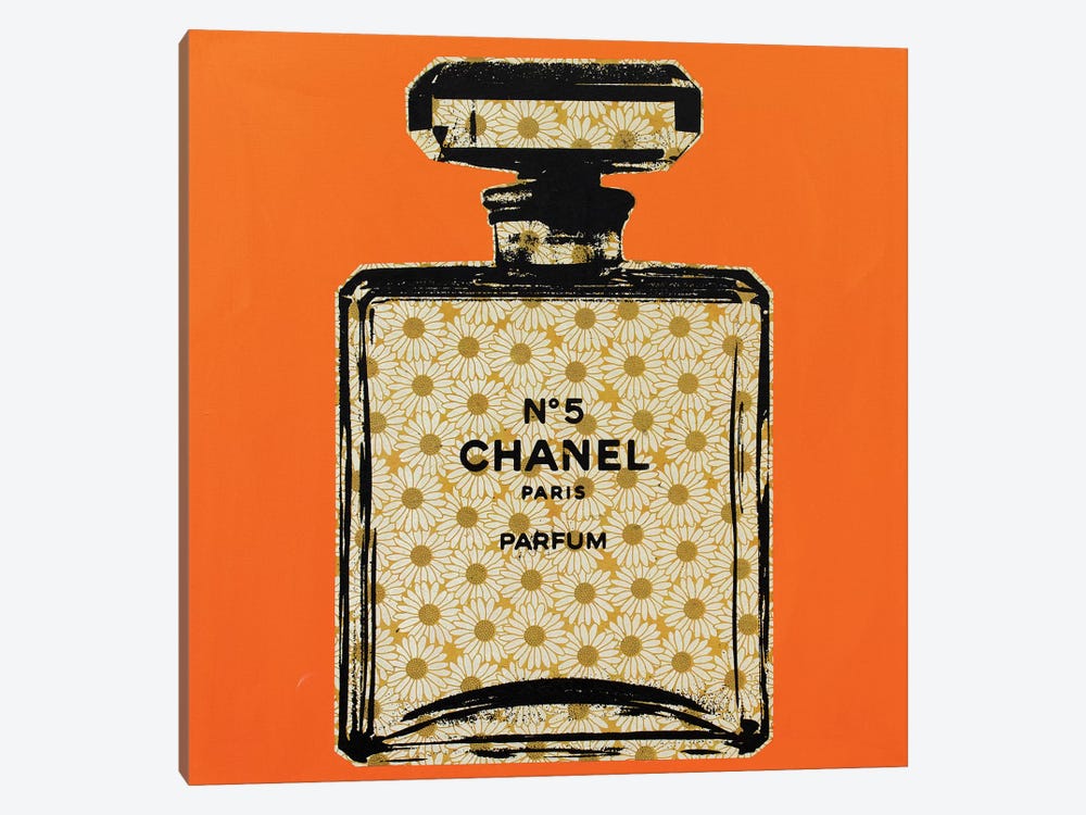 Fine Art Canvas Chanel 5 Canvas Wall Decor by Artist Lolita Lorenzo for  Living Room, Bedroom, Bathroom, Kitchen, Office, Bar, Dining & Guest Room 
