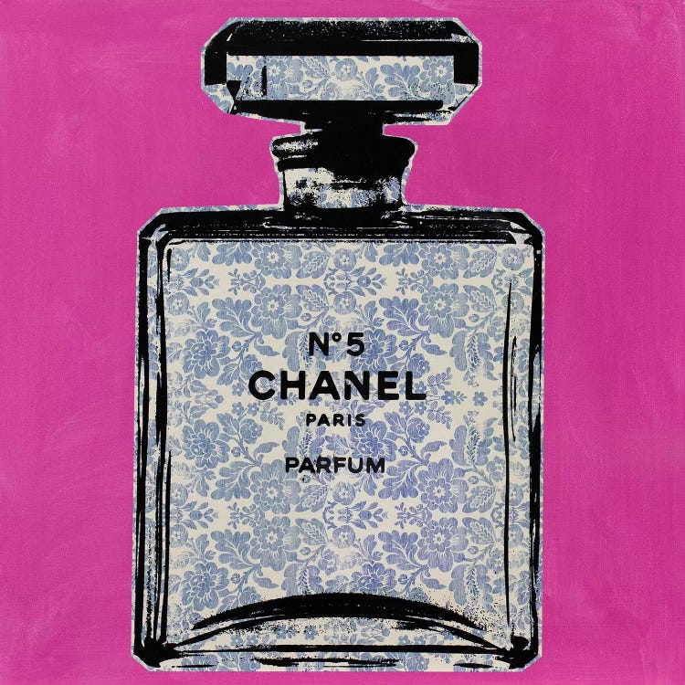 Chanel No. 5 Eau De Parfum Typography Framed Print – Artformed