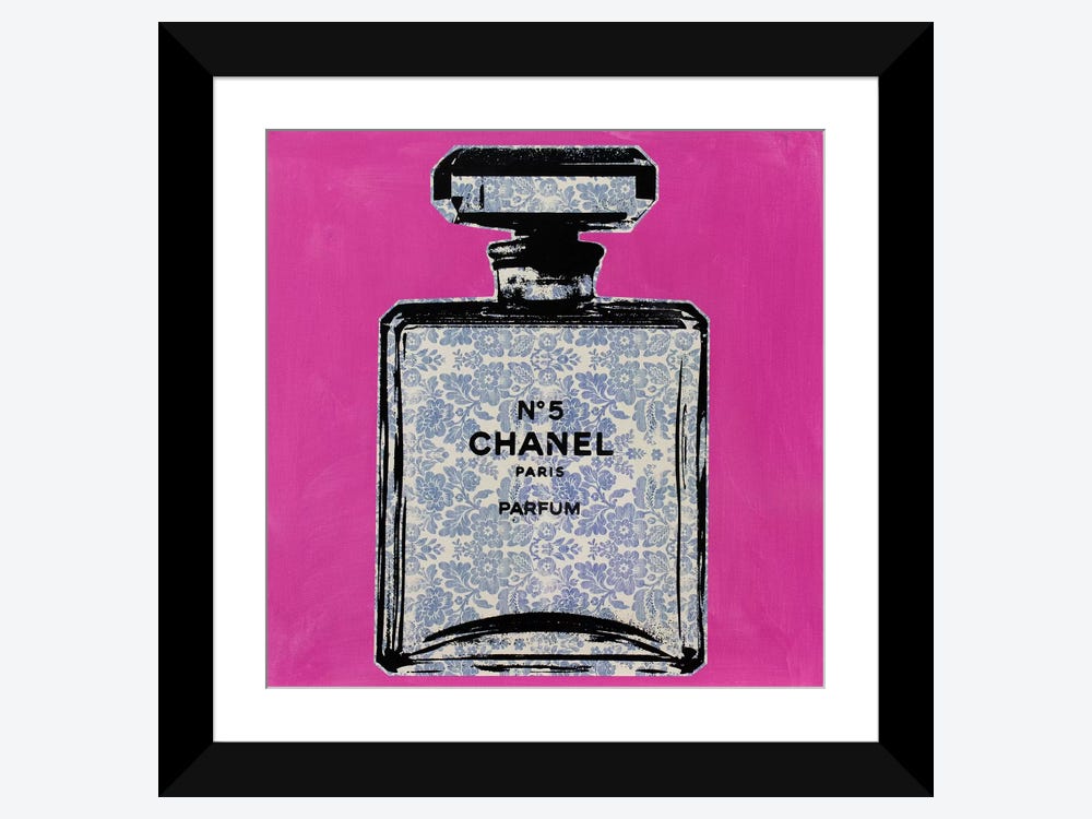 Chanel No.5 Vintage Parfum Hint Of Flowers Mixed Media by Sandi