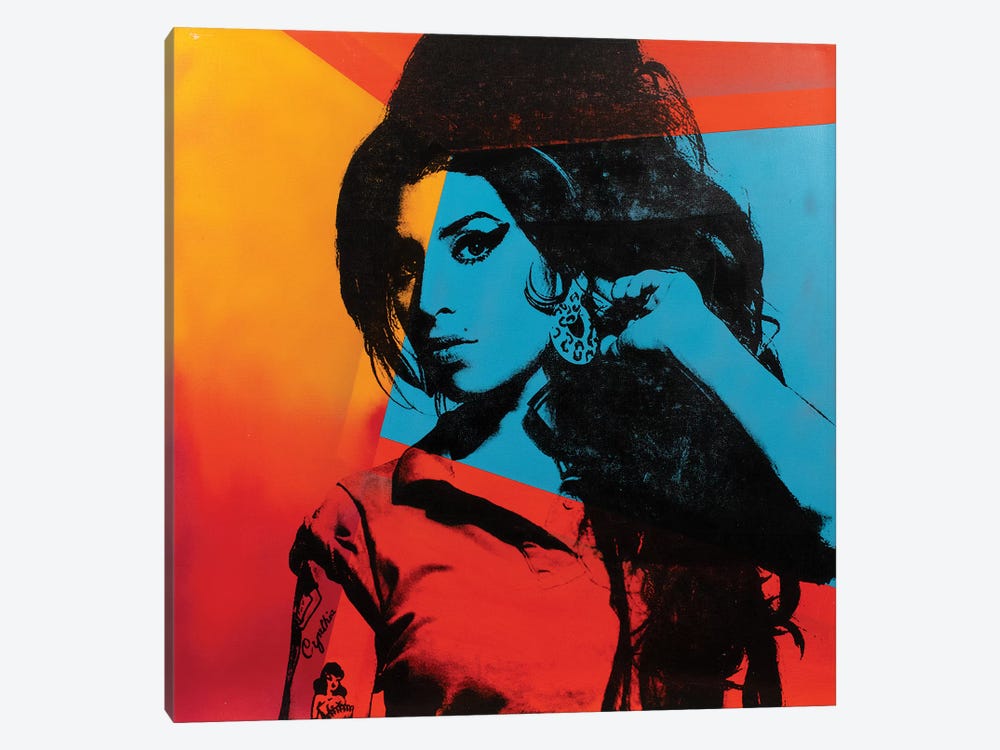 Amy Winehouse I by Dane Shue 1-piece Canvas Artwork