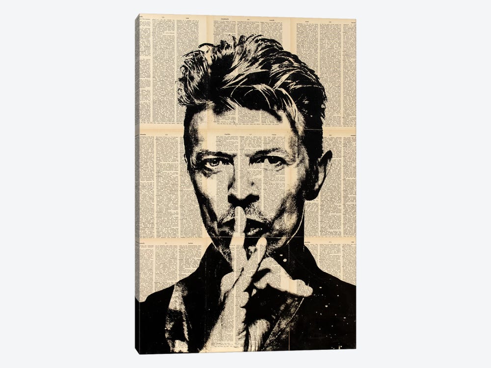 David Bowie by Dane Shue 1-piece Art Print