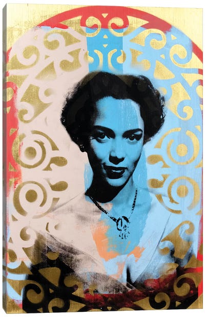 Dorothy Dandridge Canvas Art Print - Black History Month