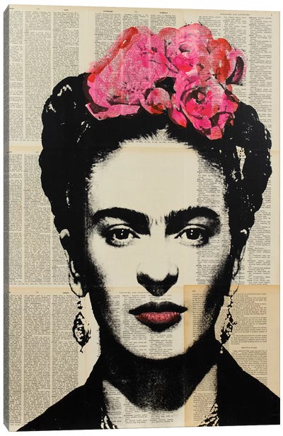 Frida Canvas Art Print - Mexican Culture