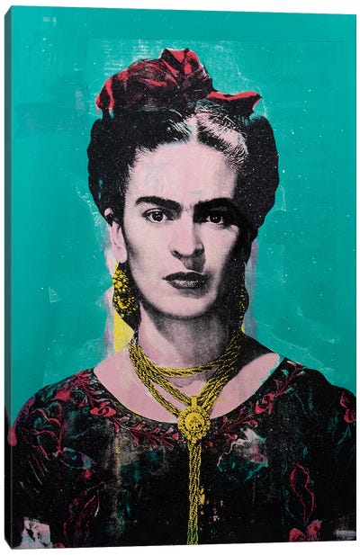 Frida II Canvas Art Print - Latin Décor