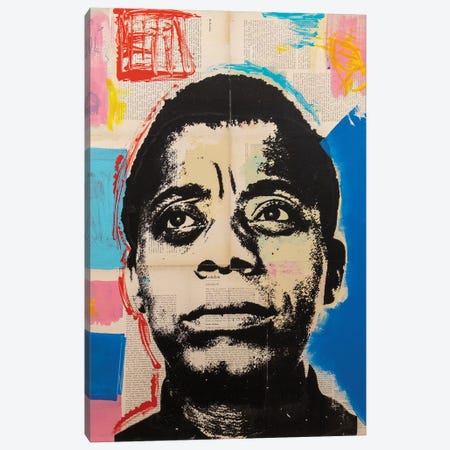 James Baldwin Canvas Print #DSU62} by Dane Shue Canvas Print