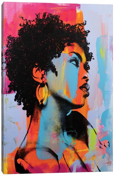Lauryn Hill Canvas Art Print - Pop Culture Art