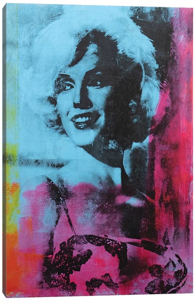Marilyn Monroe Canvas Art Print - Dane Shue