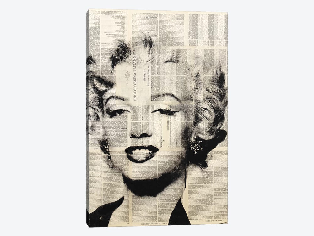 Marilyn Monroe (1) by Dane Shue 1-piece Canvas Art