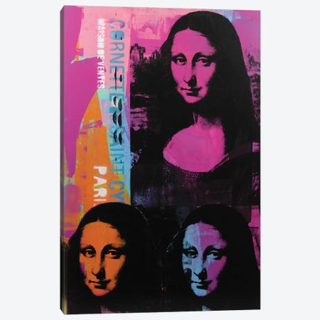 Mona Lisa - 3 Canvas Print #DSU85} by Dane Shue Canvas Wall Art