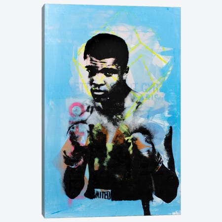 Muhammad Ali - Blue Canvas Print #DSU87} by Dane Shue Canvas Art
