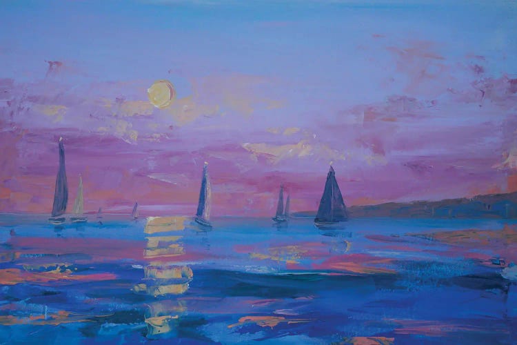 From Genoa To Sanremo by Dina Aseeva wall art