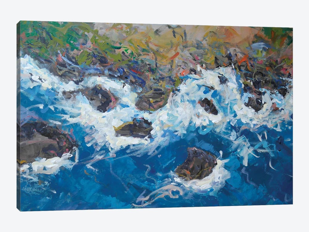 Waters And Rocks Of Cabo Da Roca by Dina Aseeva 1-piece Canvas Print