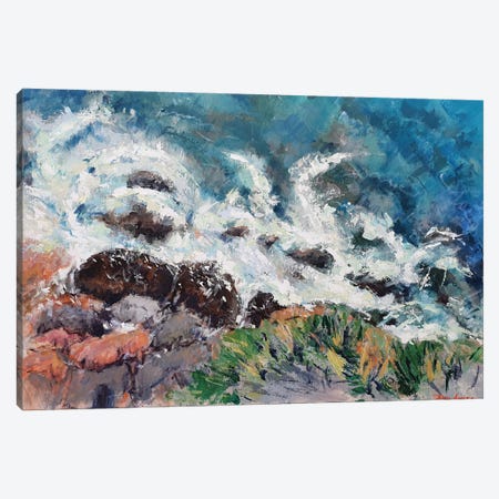 Waters And Rocks Of Sarsala Bay Canvas Print #DSV31} by Dina Aseeva Canvas Art Print