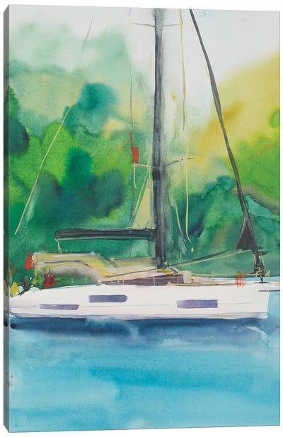 What Kind Of Yacht Do You Have Canvas Art Print - Dina Aseeva