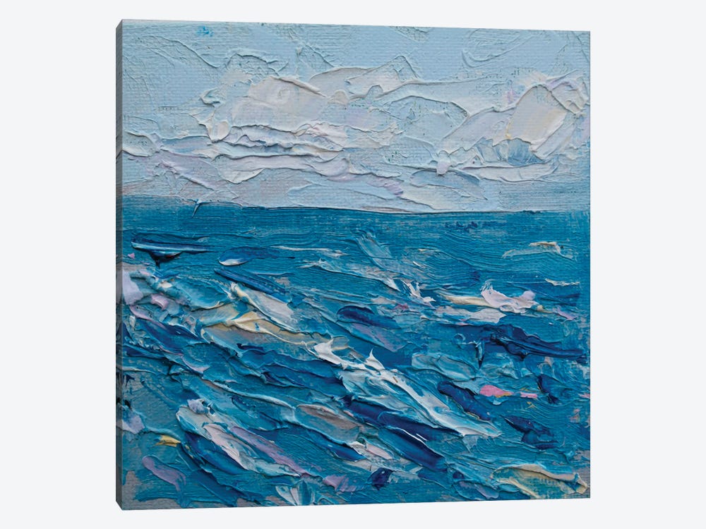 North Atlantic Ocean - Blue And Gray by Dina Aseeva 1-piece Art Print