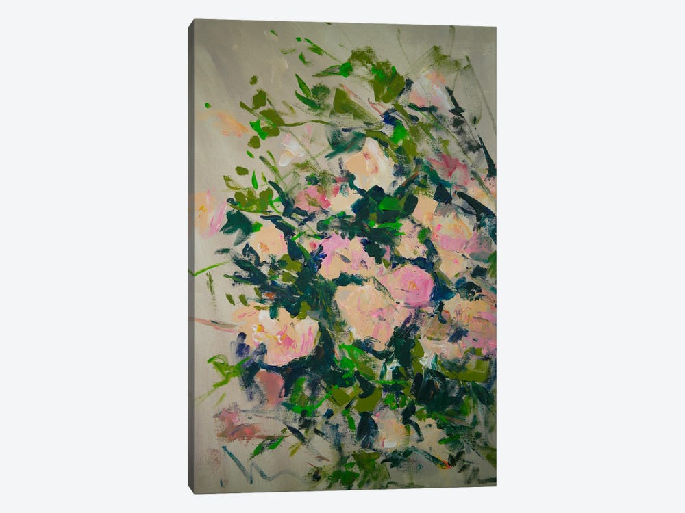 Fading Roses by Dina Aseeva 1-piece Canvas Print