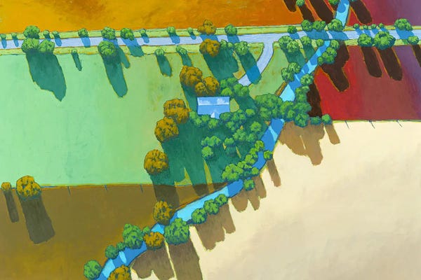 Adventure Seeker: Aerial View I by Don Bradshaw