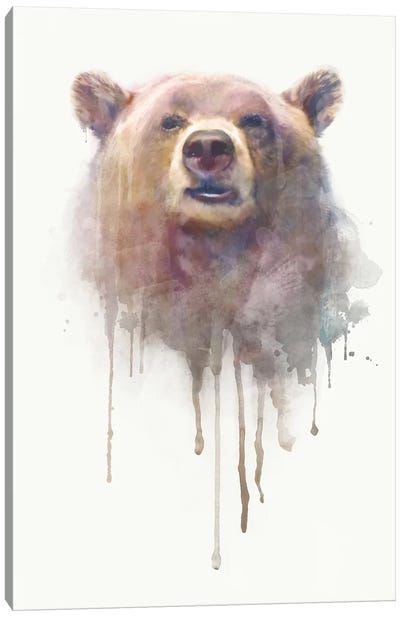 Hell Of A Season Canvas Art Print - Bear Art