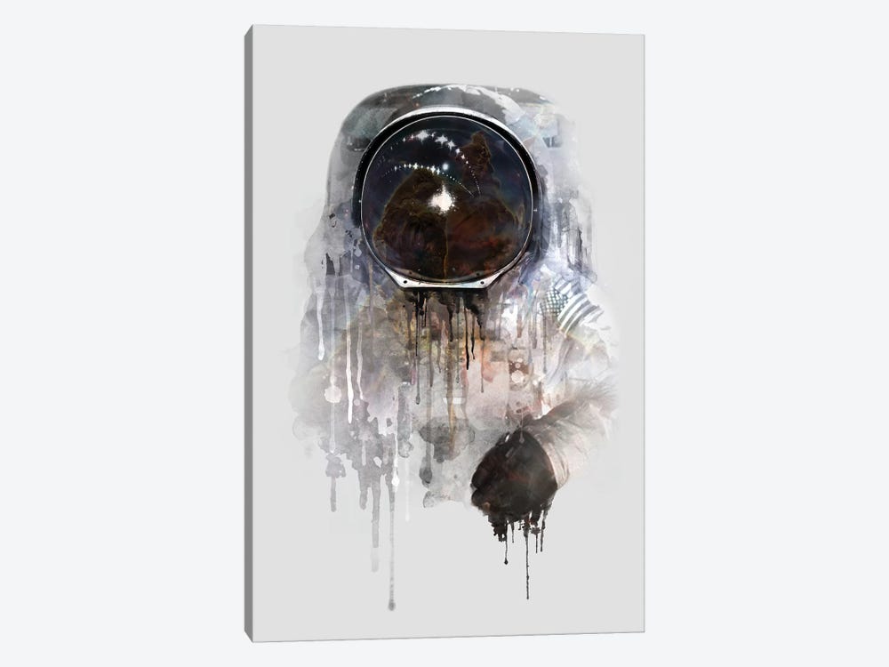 Astronaut I by Dániel Taylor 1-piece Canvas Wall Art
