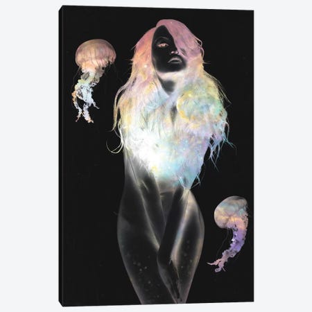 Medusa Canvas Print #DTA30} by Dániel Taylor Art Print
