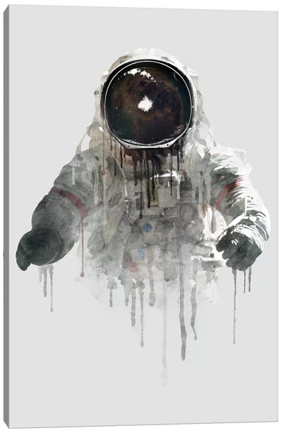 Astronaut II Canvas Art Print - Kids Room Art
