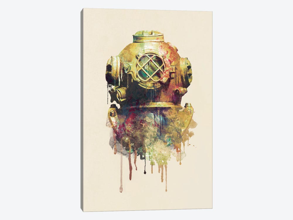The Diver by Dániel Taylor 1-piece Canvas Wall Art
