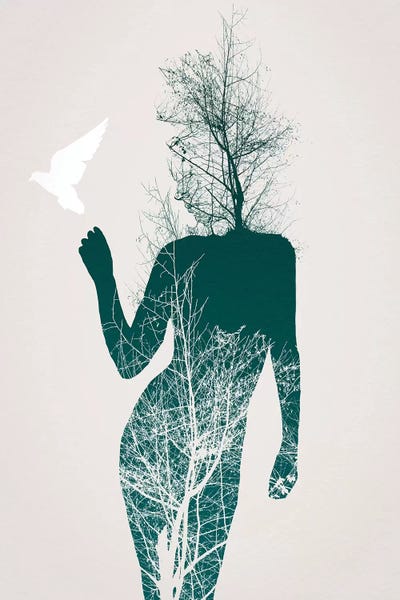 Double Exposure Photography: Bliss Of Solitude by Dániel Taylor