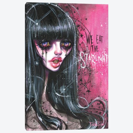 Vika Starlight Vampire Canvas Print #DTB1} by Dustin Bailard Canvas Art