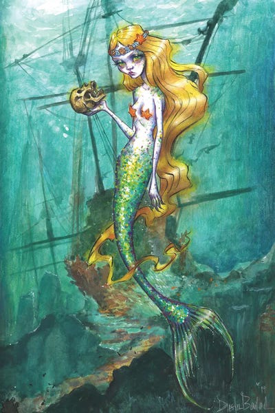 Mermaids: Nina And The Skull by Dustin Bailard