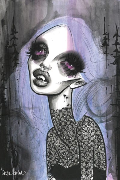 Lowbrow Femme Fatales: Forever Lilac by Dustin Bailard
