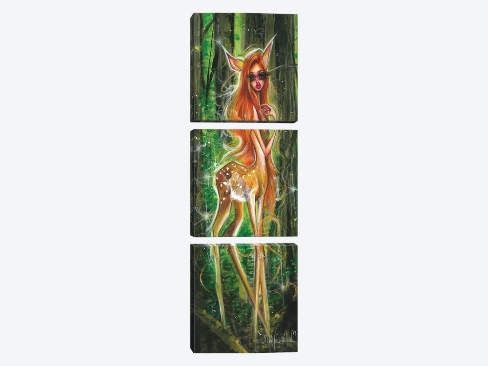 Ginger Steps by Dustin Bailard 3-piece Canvas Print