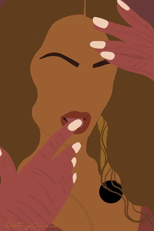 Beyonce's Internet by Destiny Darcel wall art