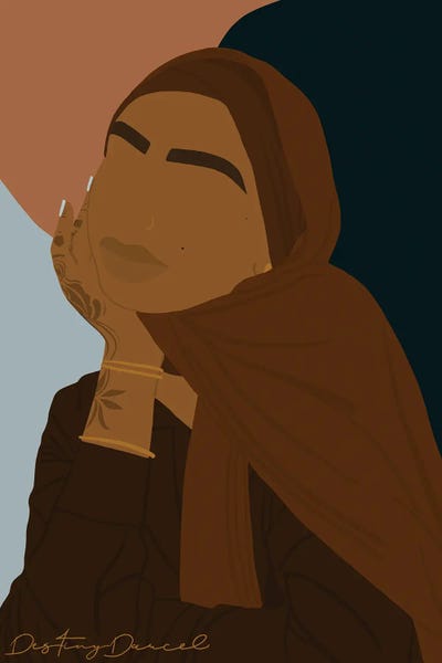 Black Girls All Ways by Destiny Darcel canvas print