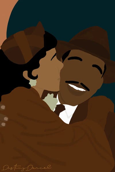 African American Art: Coretta Luther King by Destiny Darcel