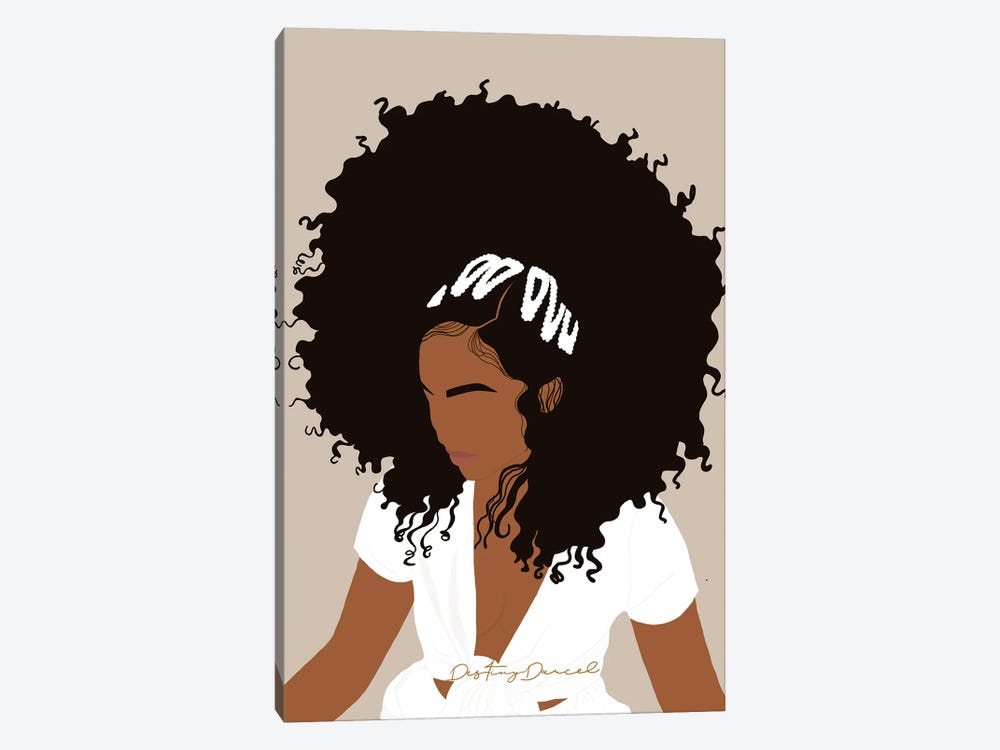 Afro Day by Destiny Darcel 1-piece Art Print
