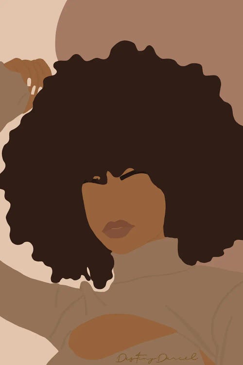 Afro-Centric by Destiny Darcel wall art